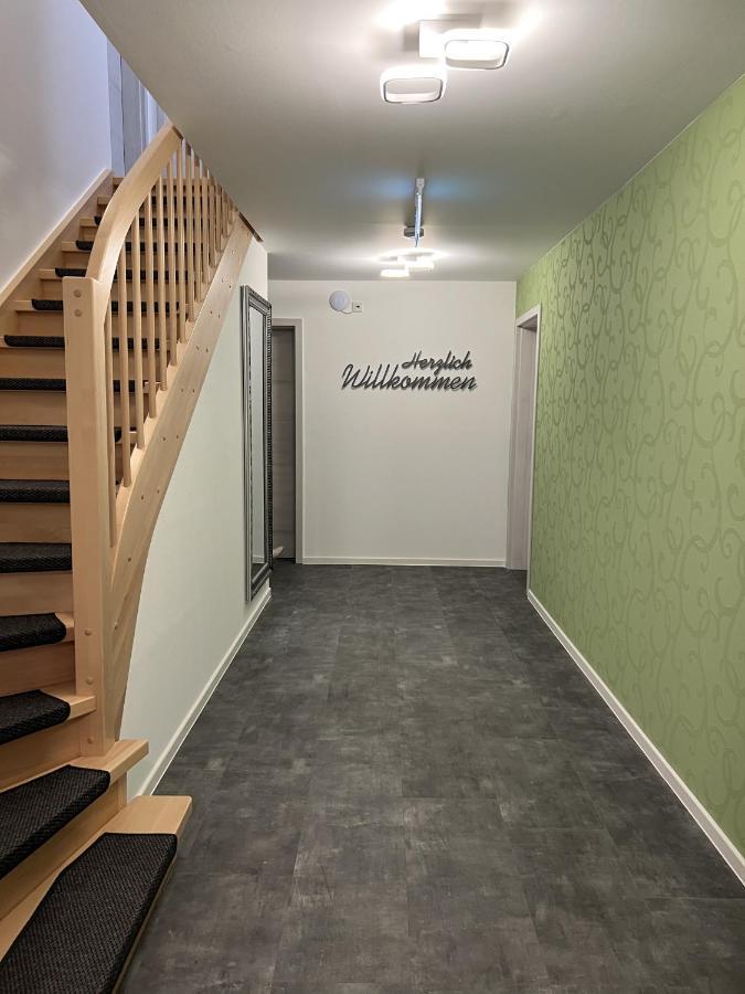 Pension Am Stadtrand Zerbst Esterno foto